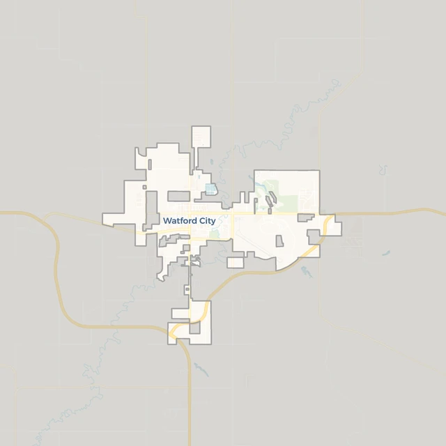 Watford City bienes raíces
